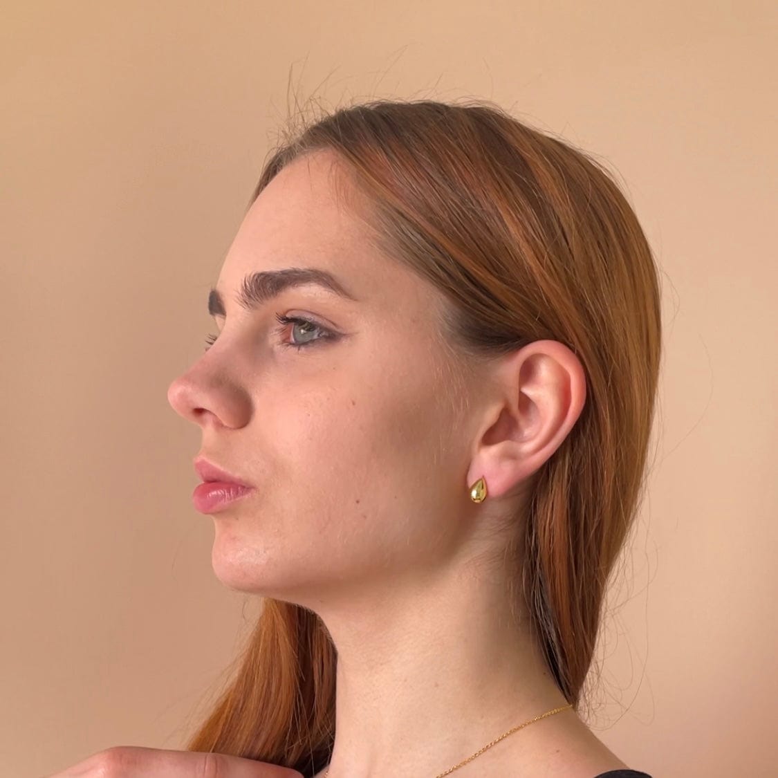 Burski Jewelry Vízcsepp sterling ezüst fülbevaló