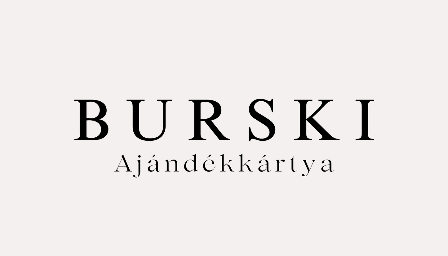 Burski-Geschenkkarte