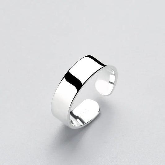 Jessica minimalist sterling silver ring