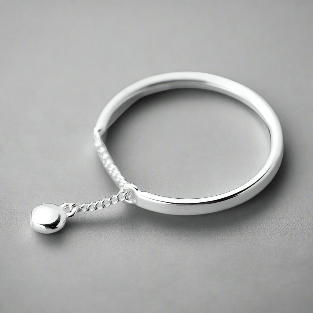 Burski Jewelry Mini láncos sterling ezüst gyűrű