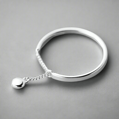 Burski Jewelry Mini láncos sterling ezüst gyűrű