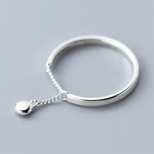 Burski Jewelry Ezüst Mini láncos sterling ezüst gyűrű